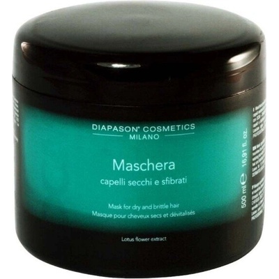 Diapason cosmetics milano Възстановяваща маска за суха и изтощена коса dcm 500мл