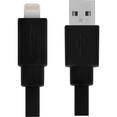Avacom DCUS-MFI-120K USB - Lightning, 120cm, černý