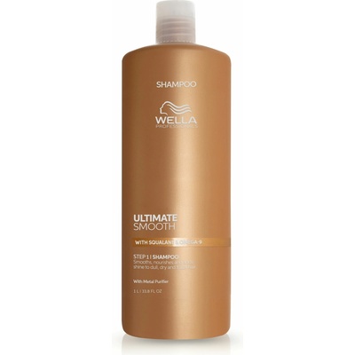 Wella Professionals Ultimate Smooth Shampoo intenzivně vyživující šampon pro lesk a hebkost vlasů 1000 ml