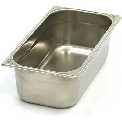 Gastronádoba 1/3 GN - hloubka 10 cm - 32,5 x 17,6 cm - nerezová ocel