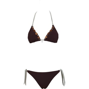 Banana Moon Дамски комплект бикини Banana Moon Women's Yerodasia Keranga Bikini - Marron - размер 34 (FR) (150-6128-0111)
