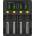 Armytek Зарядно устройствo Armytek Uni C4 Plug Type C (A04501C), за батерии 4 x 10440, 14500, 16340, 18350, 18650, 26650, 32650, AAAA, AAA, AA, C, D, 4.2V/2А (A04501C)