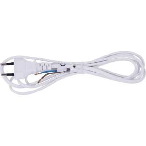 EMOS Pvc захранващ кабел 2×0, 75мм2 3 м бял 70614 (2401730132)