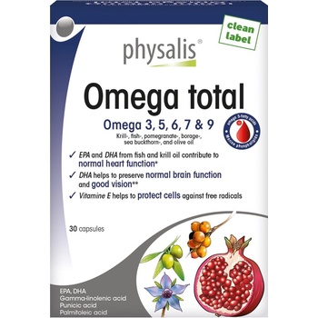 Physalis Omega Total, 30 капсули, Physalis