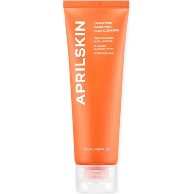 APRILSKIN - Real Carrotene Acne Foam Cleanser 120ml