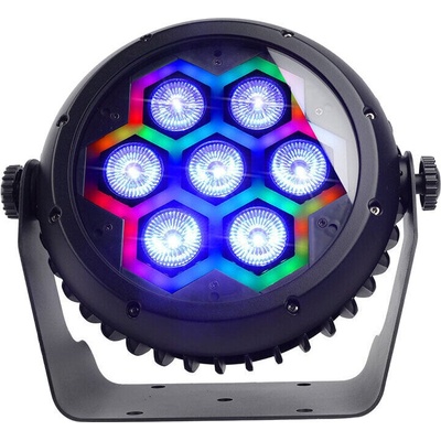 Light4Me FRAME PAR IP65 7x10W LED RGBW Светлинен ефект (FRAME-PAR-IP65-7X10W-LED-RGBW)
