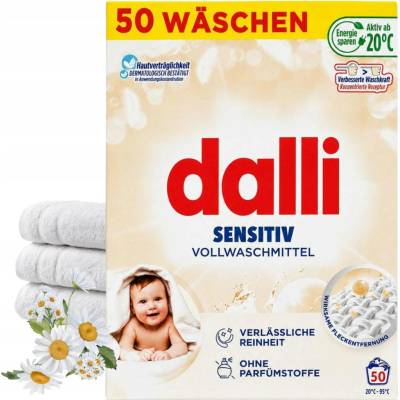Dalli Senzitiv prací prášek 3,12 kg 48 PD