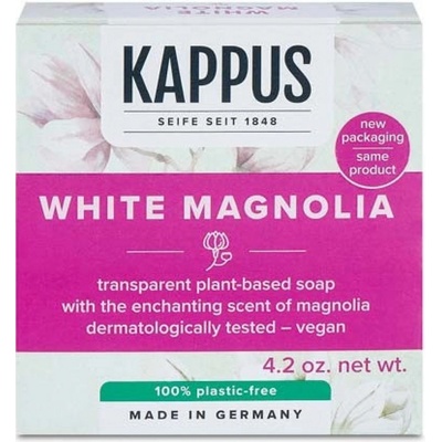 Kappus White Magnolia luxusné mydlo 125 g