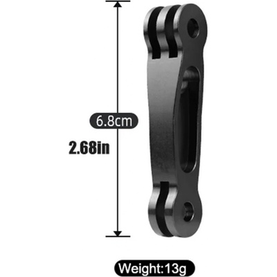 ROLLIN RAMENO PRODLUŽOVACÍ 6,8 cm KOVOVÉ Insta GoPro Osmo GO_8880