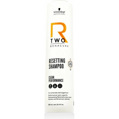 Schwarzkopf Professional Bonacure R-Two Resetting Shampoo čisticí a posilující šampon pro poškozené vlasy 250 ml
