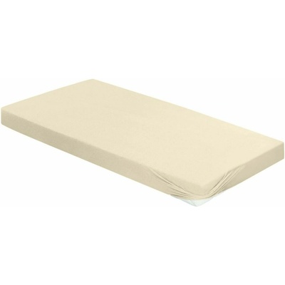 Bierbaum Jersey prostěradlo béžové 90x200