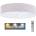 BPS Koncept Led Димируем плафон galaxy kids led/24w/230v звезди розов/бял + д. у (bs0557)