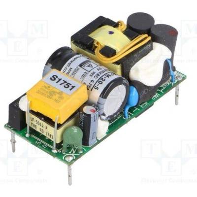 MEAN WELL MFM-20-5 Měnič: AC/DC; 20W; Uvst: 80÷264VAC; 5VDC; Ivýst: 4A; OUT: 1; 85%; PCB