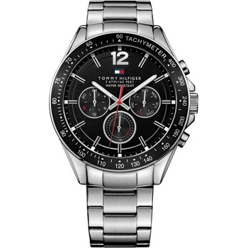 Tommy Hilfiger Мъжки часовник Tommy Hilfiger Luke TH1791104, Сребрист (TH1791104)