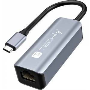 Techly USB 3.1 Type-C to RJ45 Adapter
