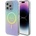 GUESS Кейс Guess IML Iridescent MagSafe за iPhone 15 Pro, тюркоаз (3666339154943)