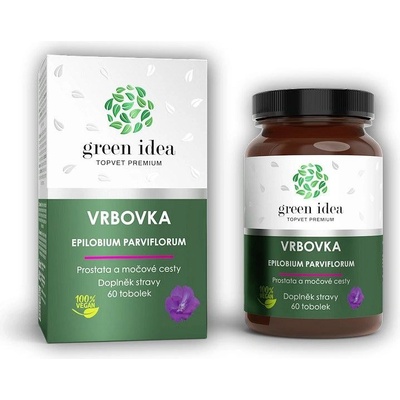 Green idea Vrbovka tobolky pre normálnu funkciu prostaty a močových ciest 60 tabliet