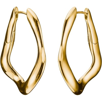 Thomas Sabo CR755-413-39 Hoop Earrings big Natural Beauty Gold-Plated
