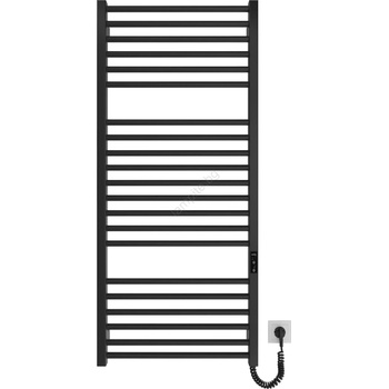 Mario Radiators Сушител за кърпи за баня HF DERBY 255W/230V 117x53 cm, черен (MR0113)