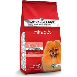 Arden Grange - Mini Adult Chicken Rice - с пилешко месо и ориз, за кучета малки породи до 10 кг. и възраст над 12 месеца 2 кг