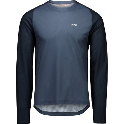 POC Мъжка фланелка с дълъг ръкав за колоездене POC Motion Air L/S Jersey Cycling jersey - Apatite Navy - размер XL (056-3686-0115)