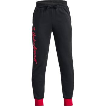 Under Armour Панталони Under Armour Rival Fleece Script 1379789-001 Размер YXL