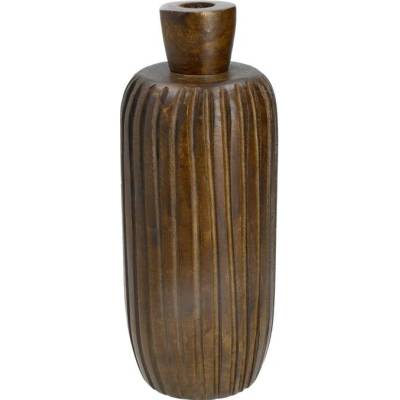 Sconto Drevená váza GENEVIEVE výška 39 cm
