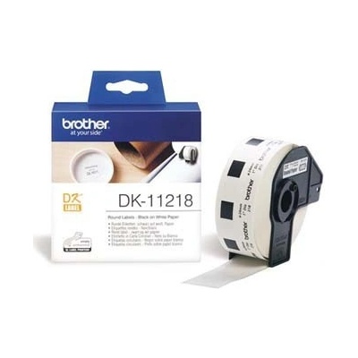 Brother DK-11218, 24mm x 90mm, papírové štítky, 400 etiket, bílé