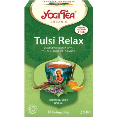 Yogi Tea Bio Čaj TULSI relax 17 n.s.