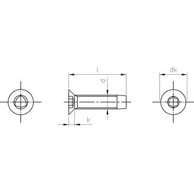 DIN 7500 A2 ME M 4X30 TX20