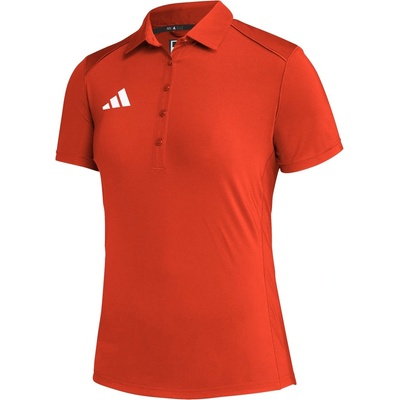 adidas Блуза с яка Adidas Women's Short Sleeve Performance Polo Shirt - Orange