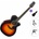 Takamine GN30CE Standard SET Brown Sunburst Електро-акустична китара Джъмбо
