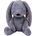 Balibazoo Мека играчка за гушкане Bali Bazoo - Rabbit, 32 cm, сива (111064)