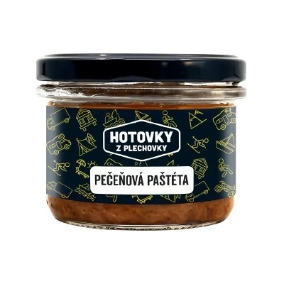 Hotovky z plechovky - Pečeňová paštéta 170g