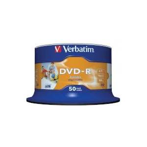 Verbatim DVD-R 4.7GB 16x cake 50 Printable