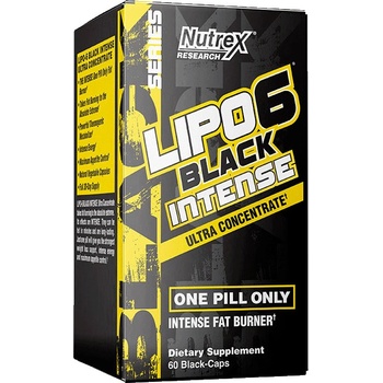 Nutrex Lipo 6 Black Intense 60 kapsúl
