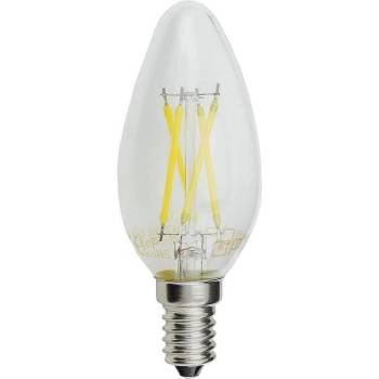 OPTONICA Led КЕНДЪЛ c35 4w 400lm e14 175-265v ДИМИРАЩА 2700k ФИЛАМЕНТ (1473)