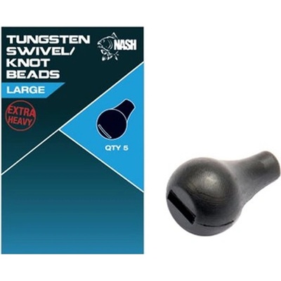 Kevin Nash Korálek Tungsten Swivel/Knot Beads Large 5ks