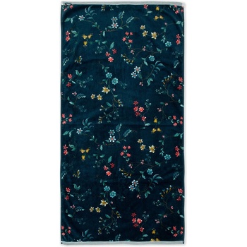 PIP Studio Osuška PIP Les Fleurs tmavomodrá 70 x 140 cm