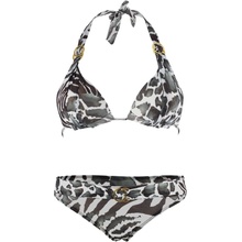 Life Beach Phala animal bikiny zvířecí vzor S320 bílé