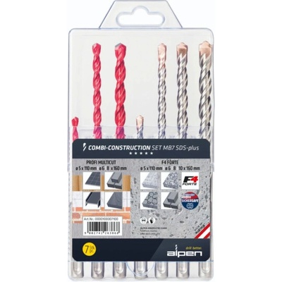 Alpen Combi Set SDS-plus M B7
