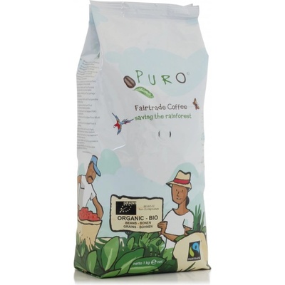 PURO Bio Organic кафе на зърна - 1 кг
