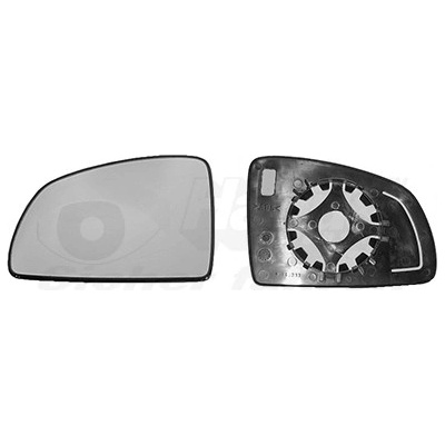 Sklo vonkajżieho zrkadla VAN WEZEL 3781832