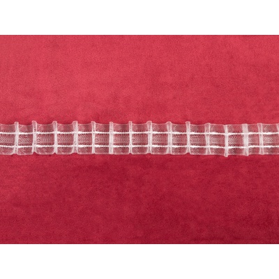 Riasiaca stuha RS-010 vlnky - výška 2,5 cm - riasenie 1:2