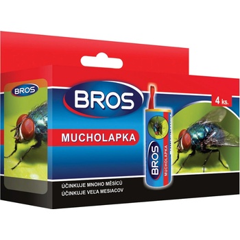 Bros Mucholapka valec 4 ks