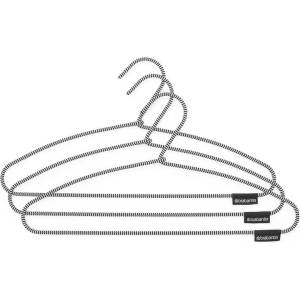 Brabantia Комплект закачалки гумирани Brabantia Black/White 3 броя (1005663)