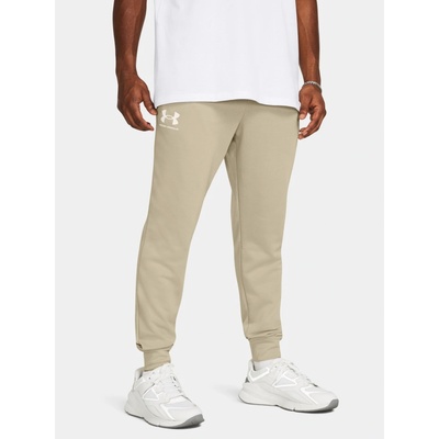 Pánské tepláky UNDER ARMOUR-UA Rival Terry jogger-BRN Hnědá