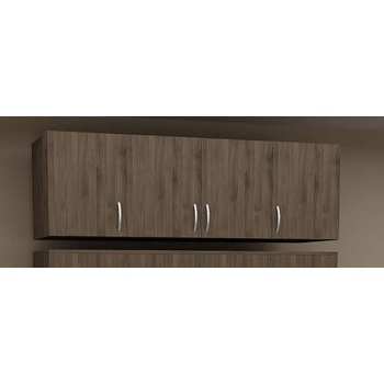 Надстройка за гардероб Йорк 156x50x50 см Орех рибера