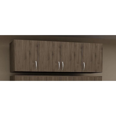 Надстройка за гардероб Йорк 156x50x50 см Орех рибера