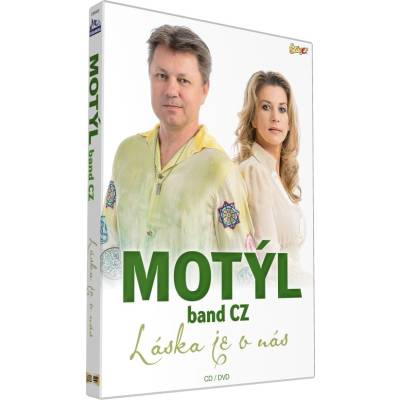 Česká muzika Motýl band CZ: Láska je v nás - CD+DVD (041901)